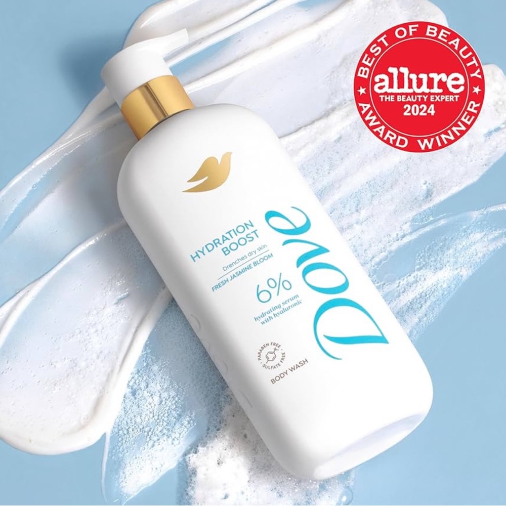 Dove Hydration Boost Body Wash NEW 🏷️